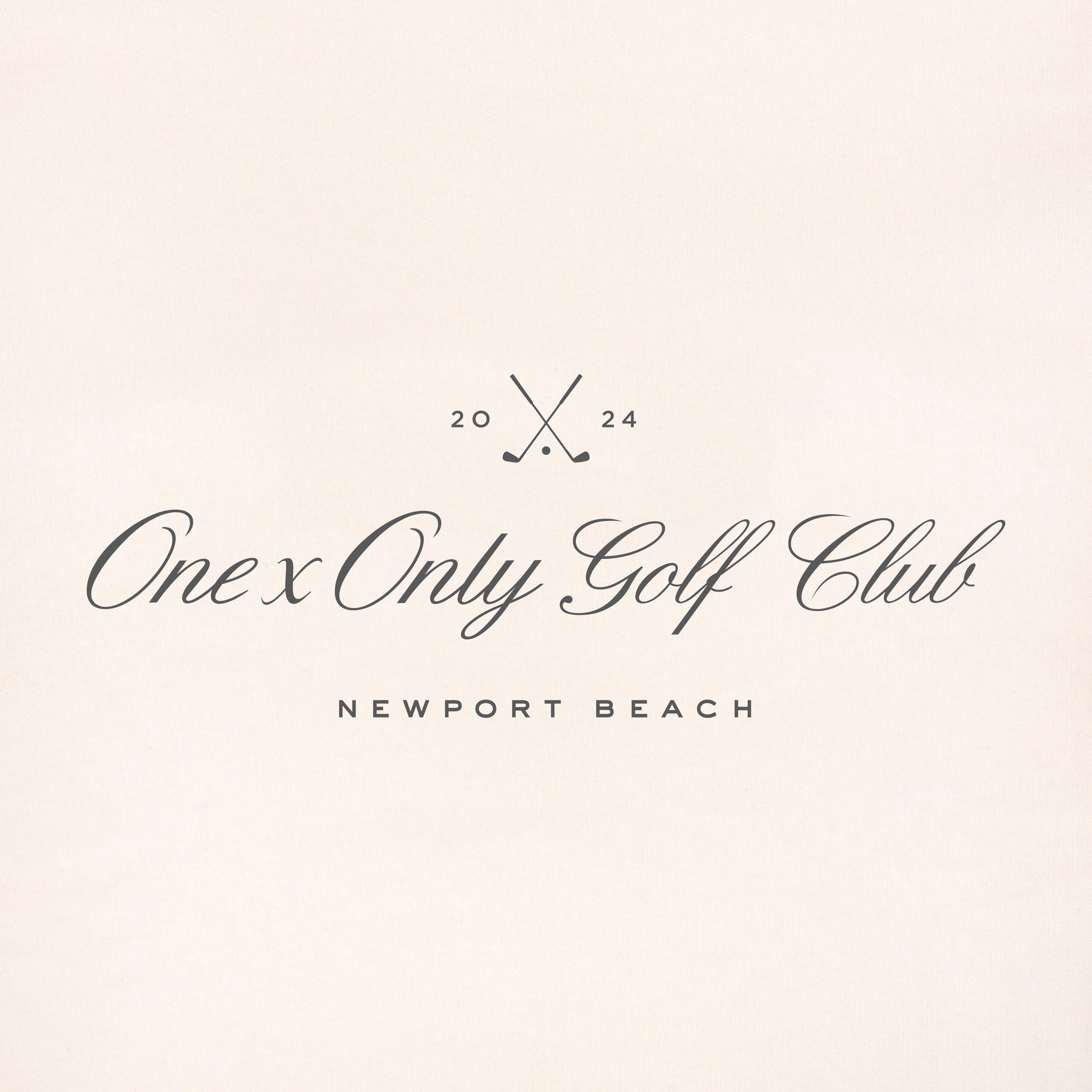 ONE X ONLY Golf Club Tee (Faded Bone)