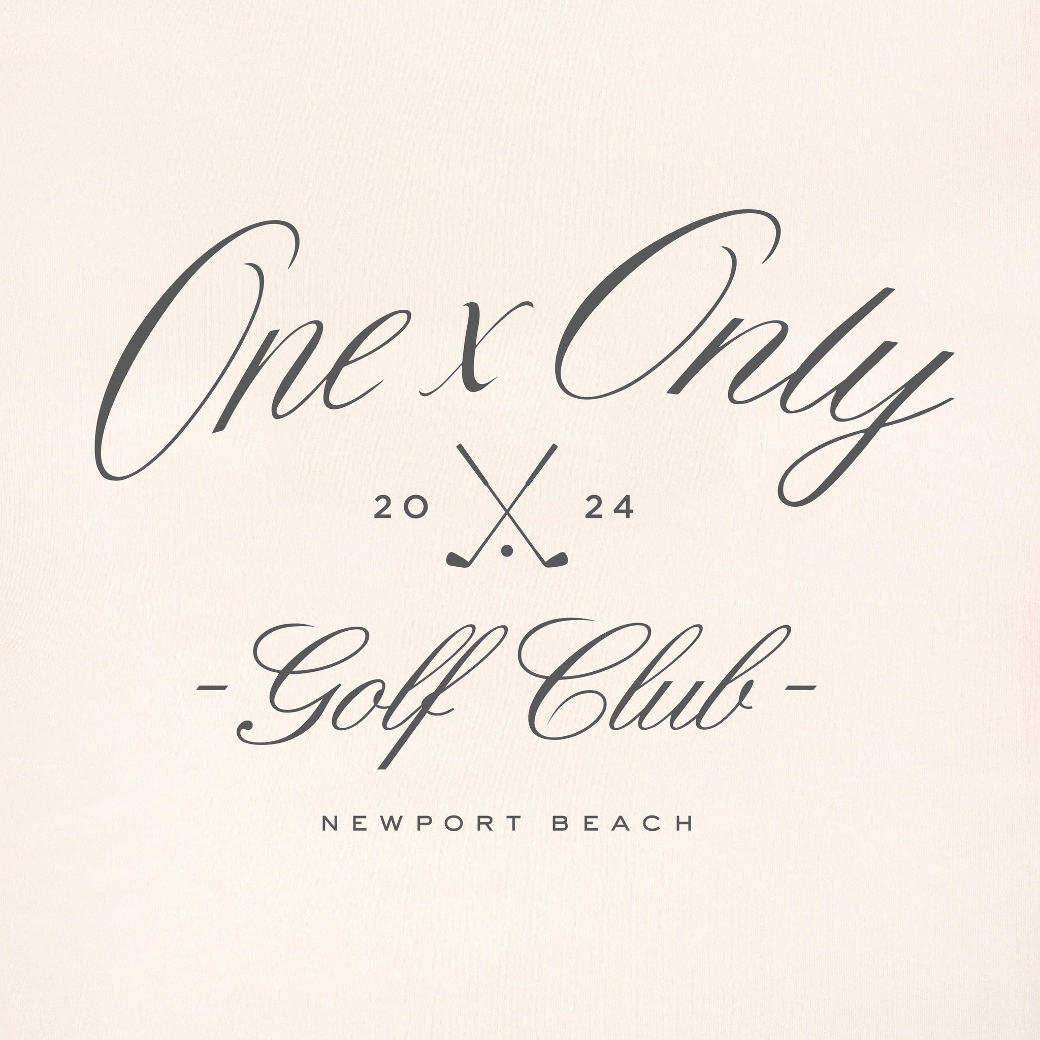 ONE X ONLY Golf Club Tee (Faded Bone)